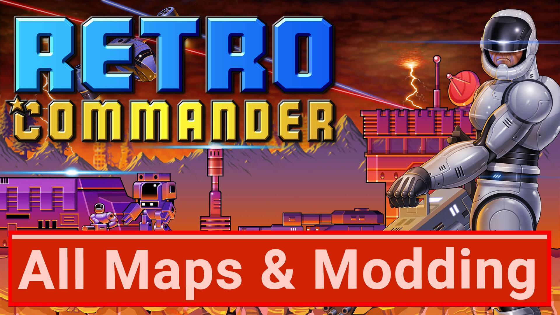 Retro Commander: All Maps & Modding