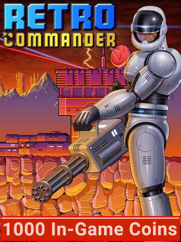 Retro Commander: 1000 Coins