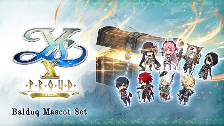 Ys X: Proud Nordics - Balduq Mascot Set