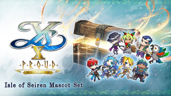Ys X: Proud Nordics - Isle of Seiren Mascot Set