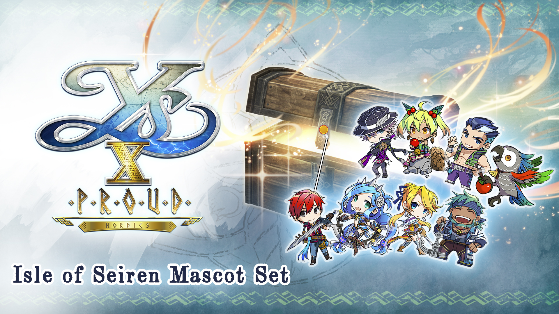 Ys X: Proud Nordics - Isle of Seiren Mascot Set - featuredMedia