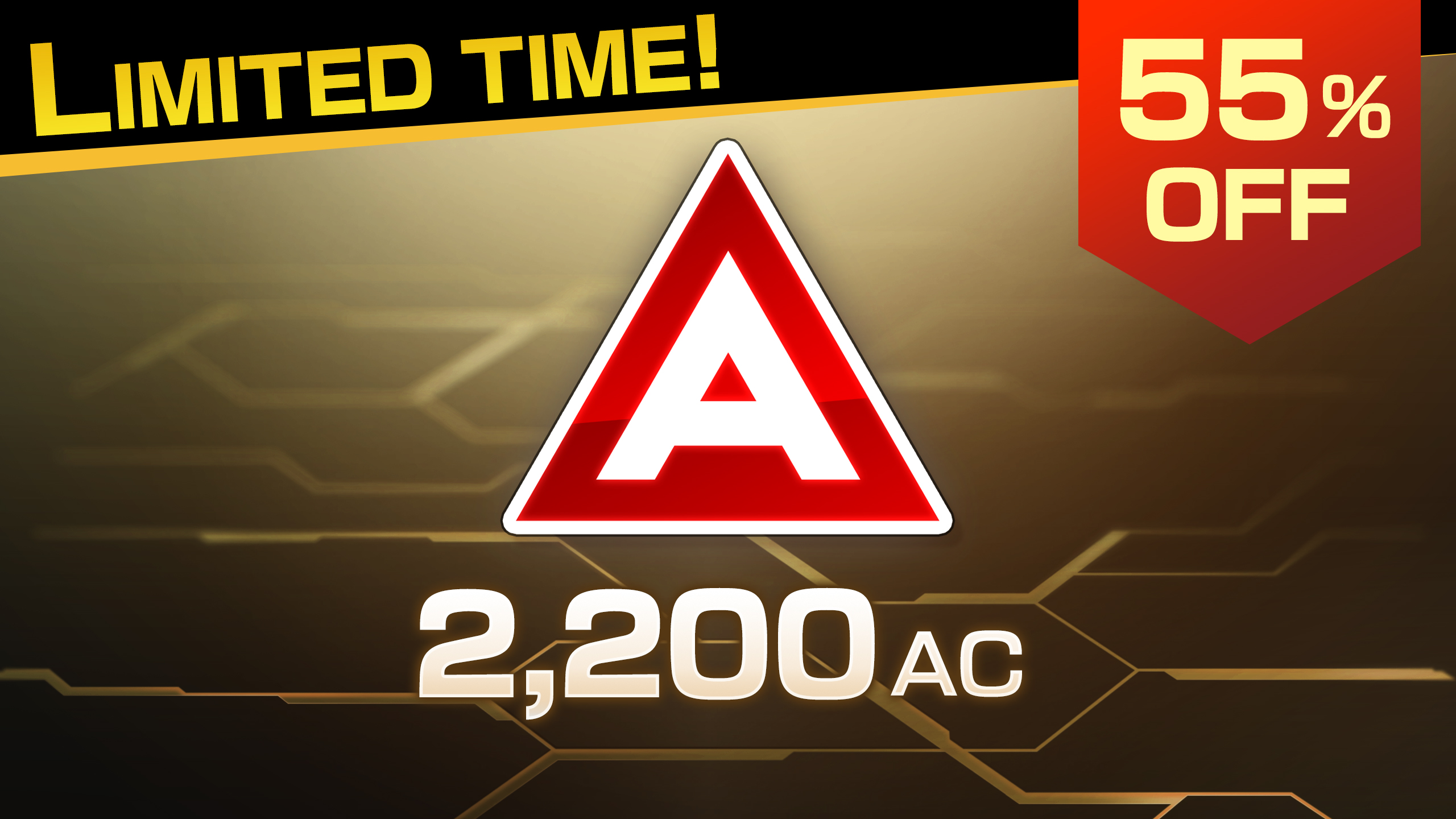 [BLACK FRIDAY'25] 2200AC Exchange Ticket