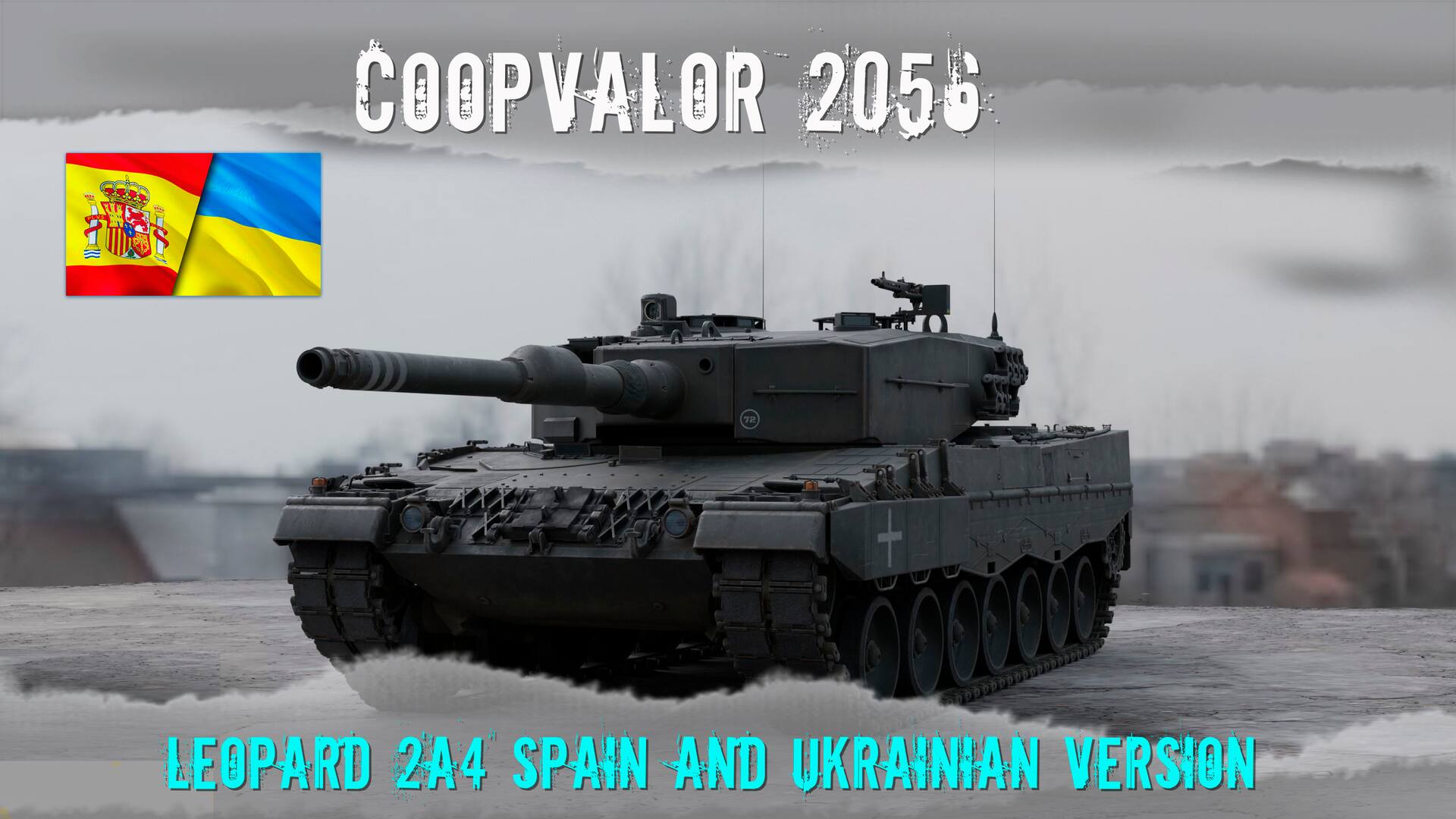 CoopValor Ukraine: Leopard 2A4 Spain and Ukrainian Version