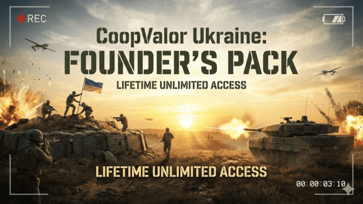 CoopValor Ukraine: Founder's Pack