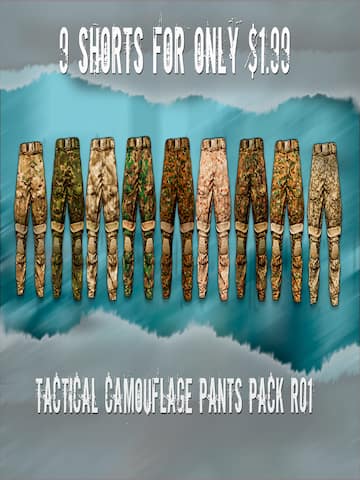 CoopValor Ukraine: 9 Pack Tactical Camo Pants