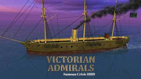 Victorian Admirals Samoan Crisis 1889