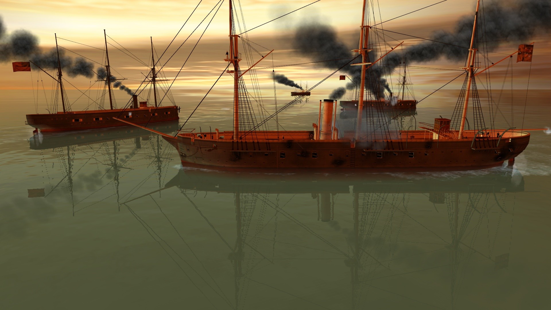 Victorian Admirals Samoan Crisis 1889-lef5j