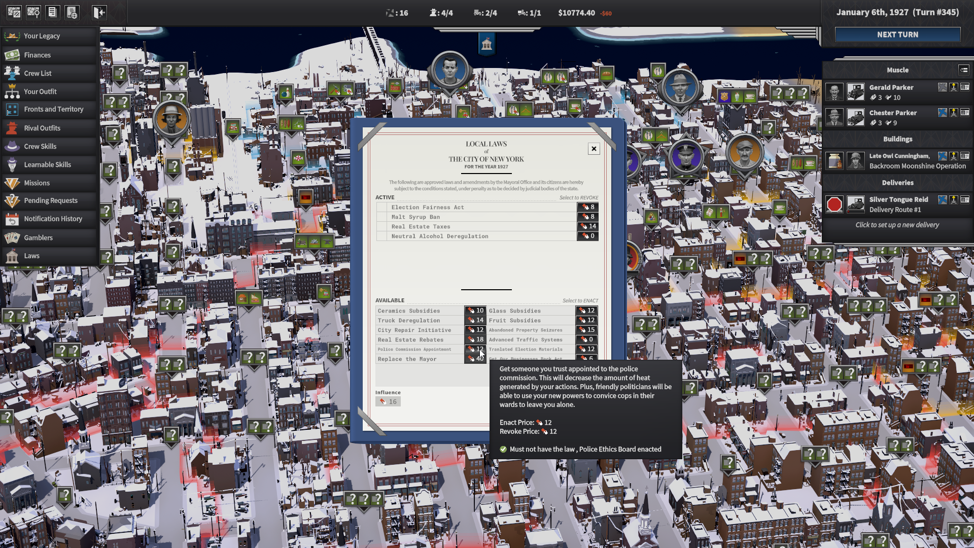City of Gangsters: Shadow Government - featuredMedia