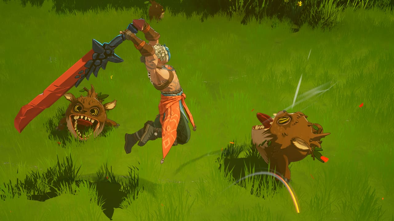Скриншот игрового процесса Cloudheim