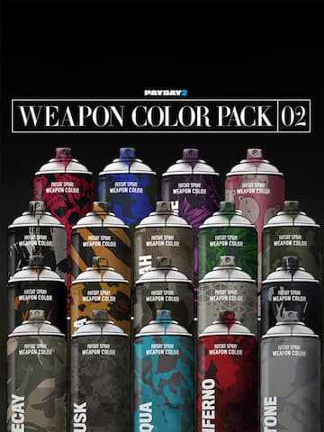 PAYDAY 2: Weapon Color Pack 2