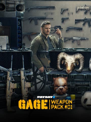 PAYDAY 2: Gage Weapon Pack #01