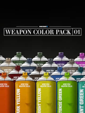 PAYDAY 2: Weapon Color Pack 1