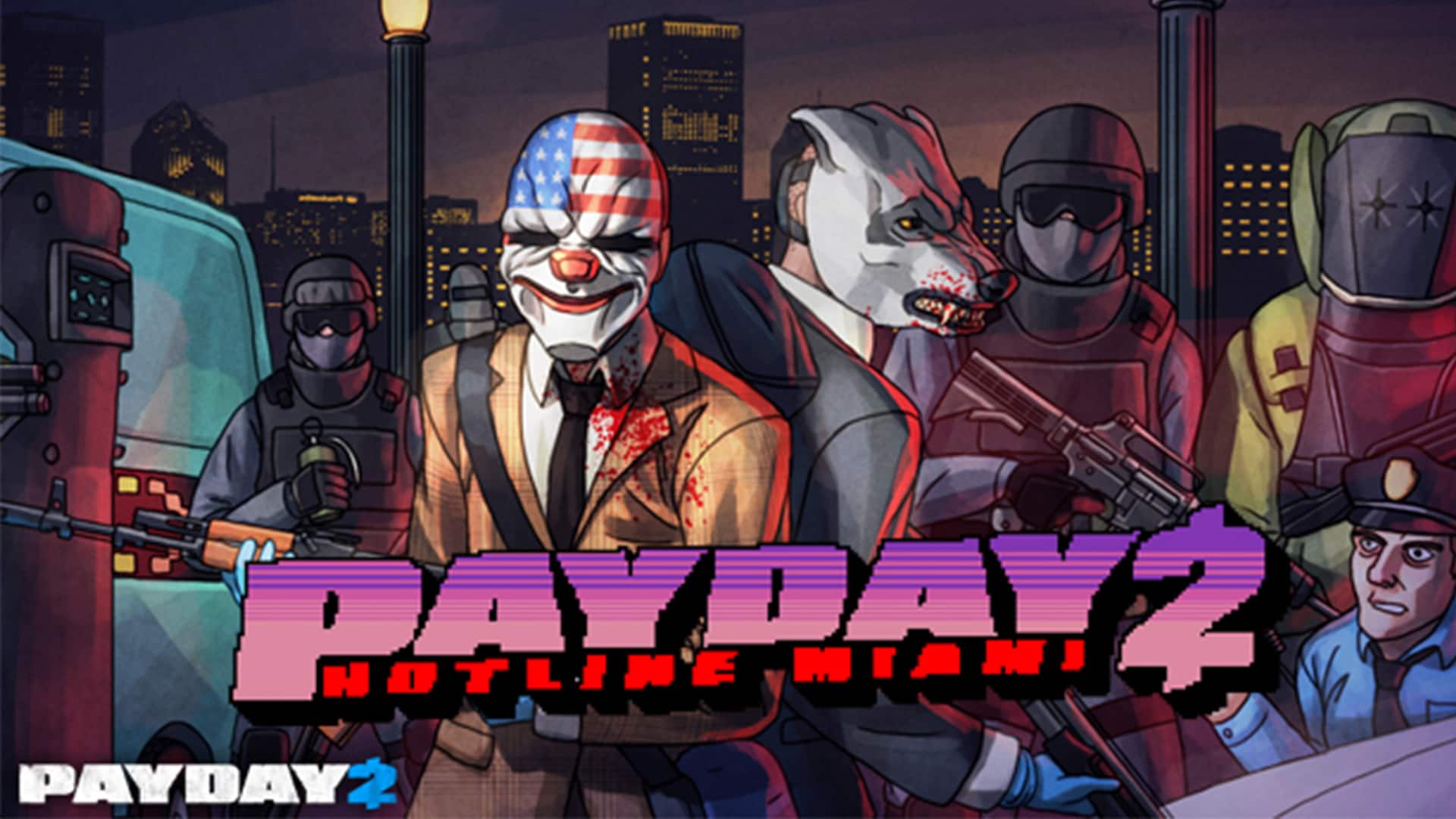 PAYDAY 2: Hotline Miami
