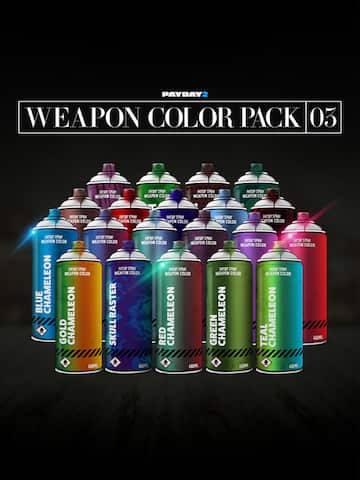PAYDAY 2: Weapon Color Pack 3