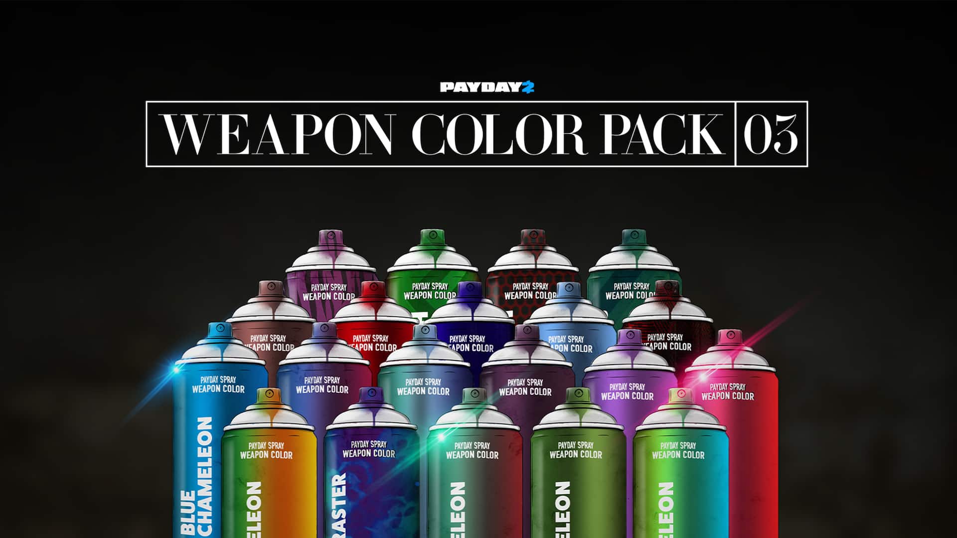 PAYDAY 2: Weapon Color Pack 3