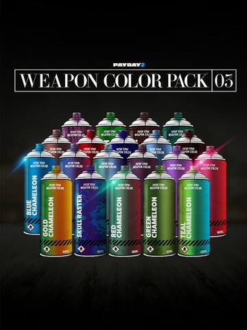 PAYDAY 2: Weapon Color Pack 3