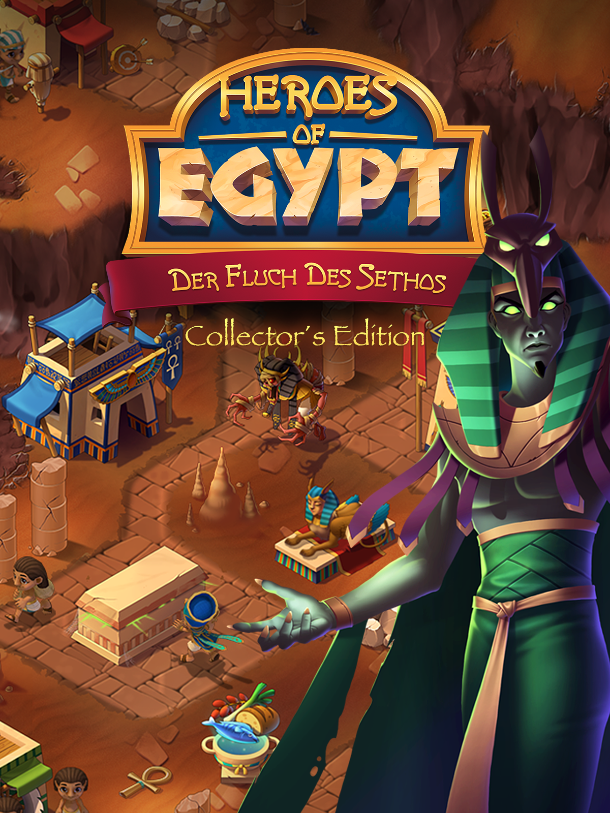 Heroes of Egypt - The Curse of Sethos - Collectors Edition