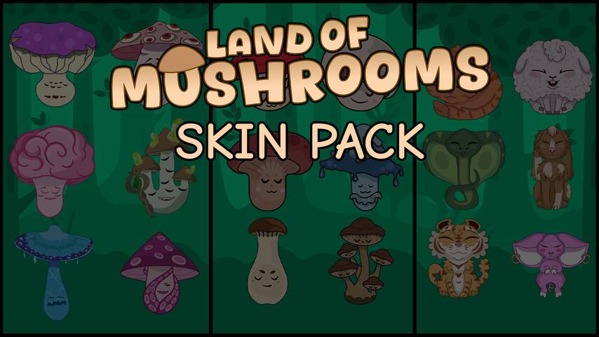 Land of Mushrooms - SKIN PACK PC game deal