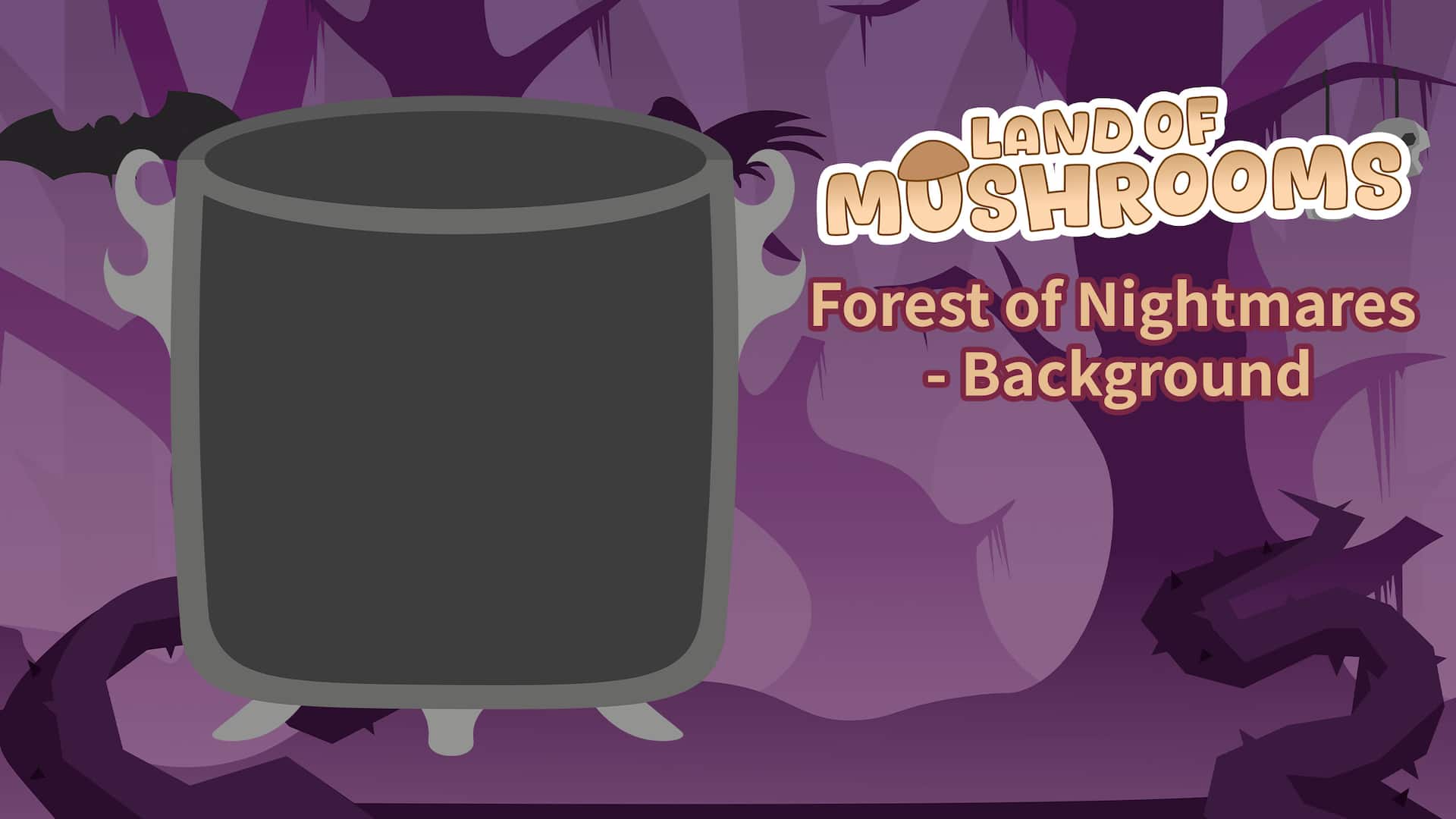 Forest of Nightmares - Background - Land of Mushrooms