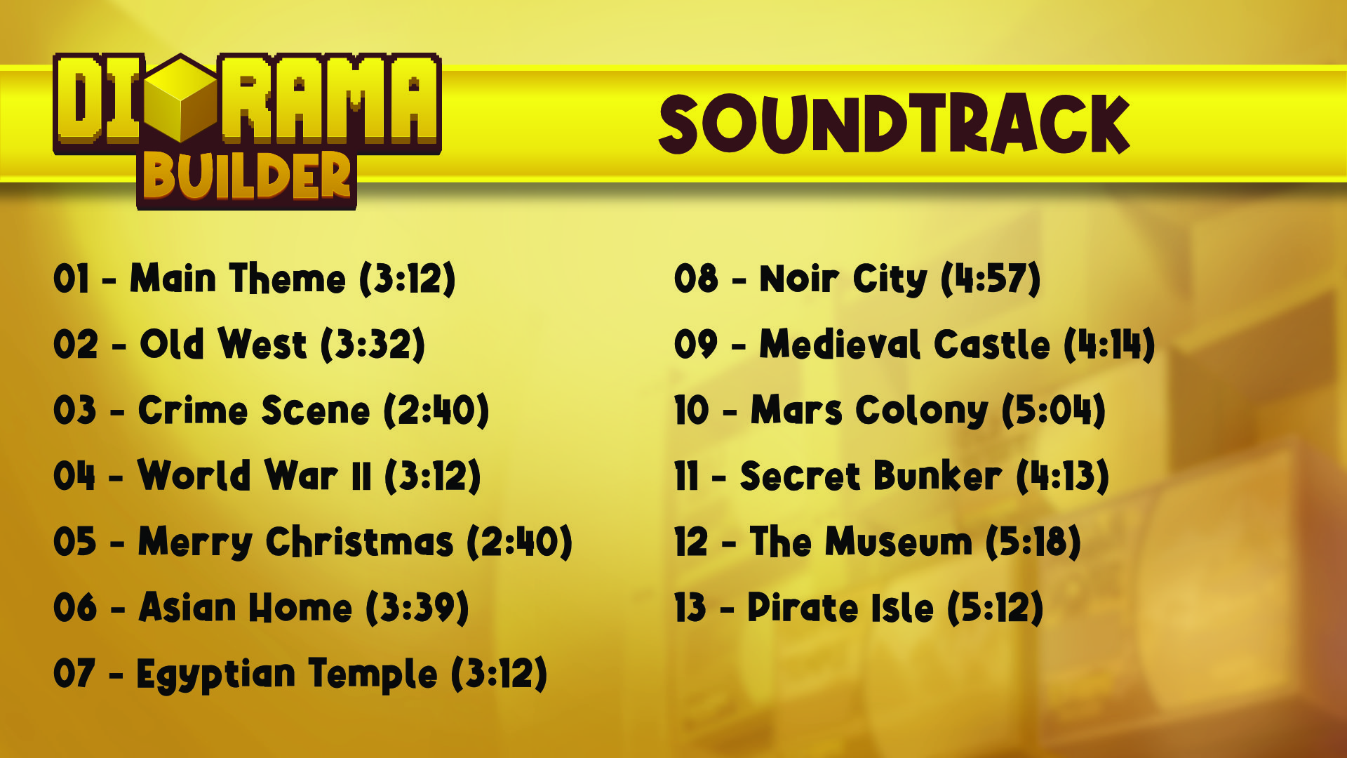 Diorama Builder Soundtrack - featuredMedia