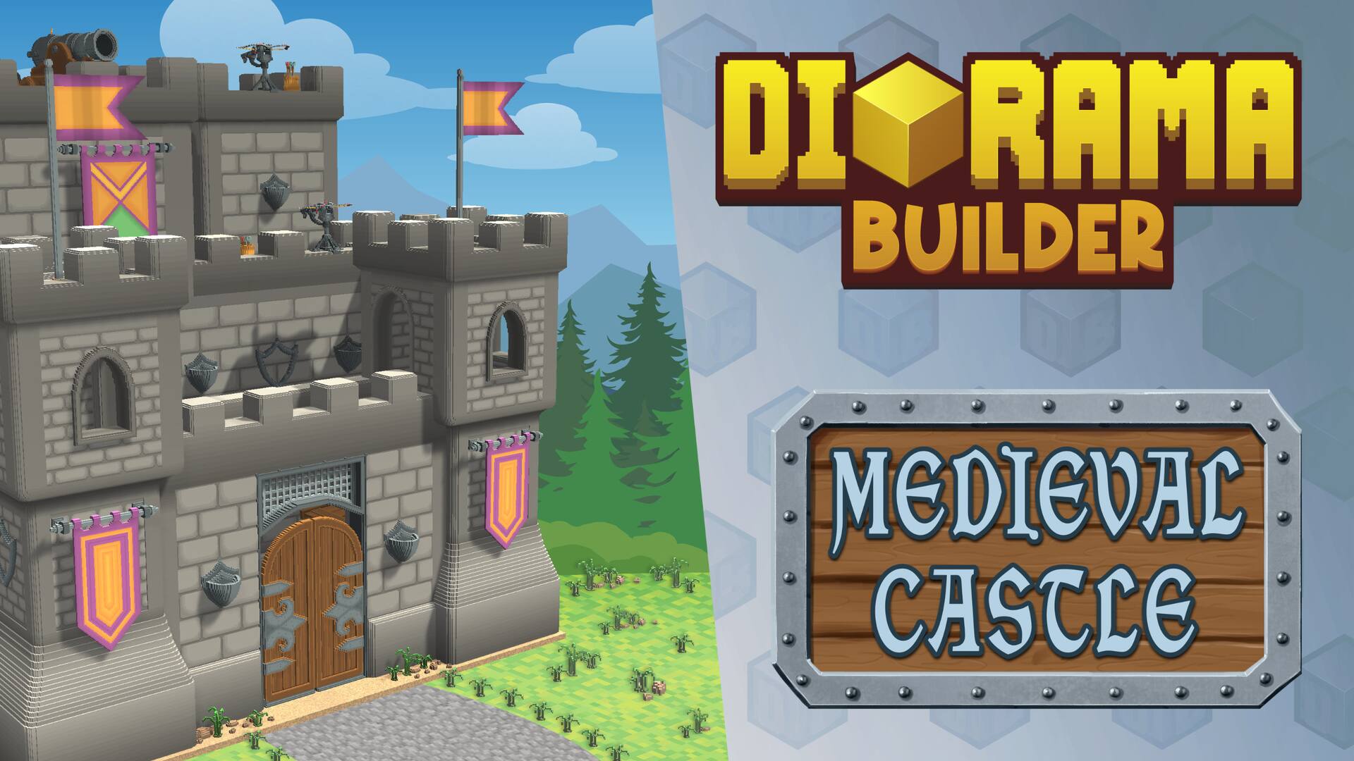 Diorama Builder - Medieval Castle