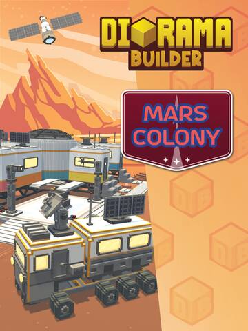 Diorama Builder - Mars Colony