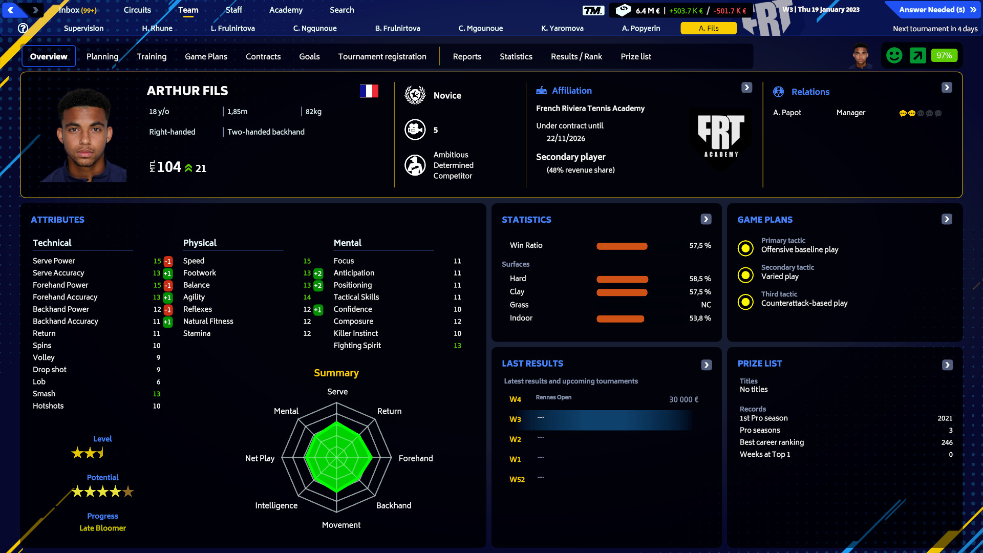 Tennis Manager 2023-1d8a9