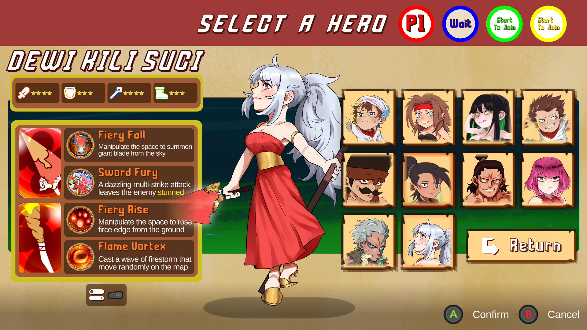 Unrivaled Heroes : 2.5D Brawler-14wud