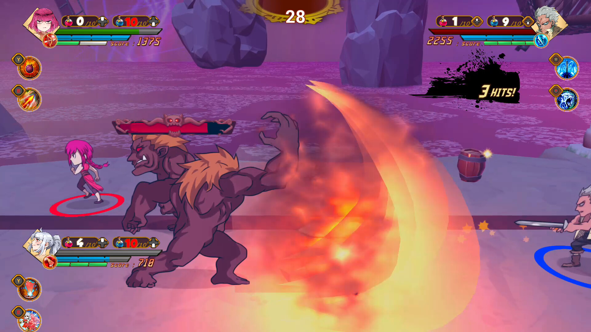 Unrivaled Heroes : 2.5D Brawler-69eei