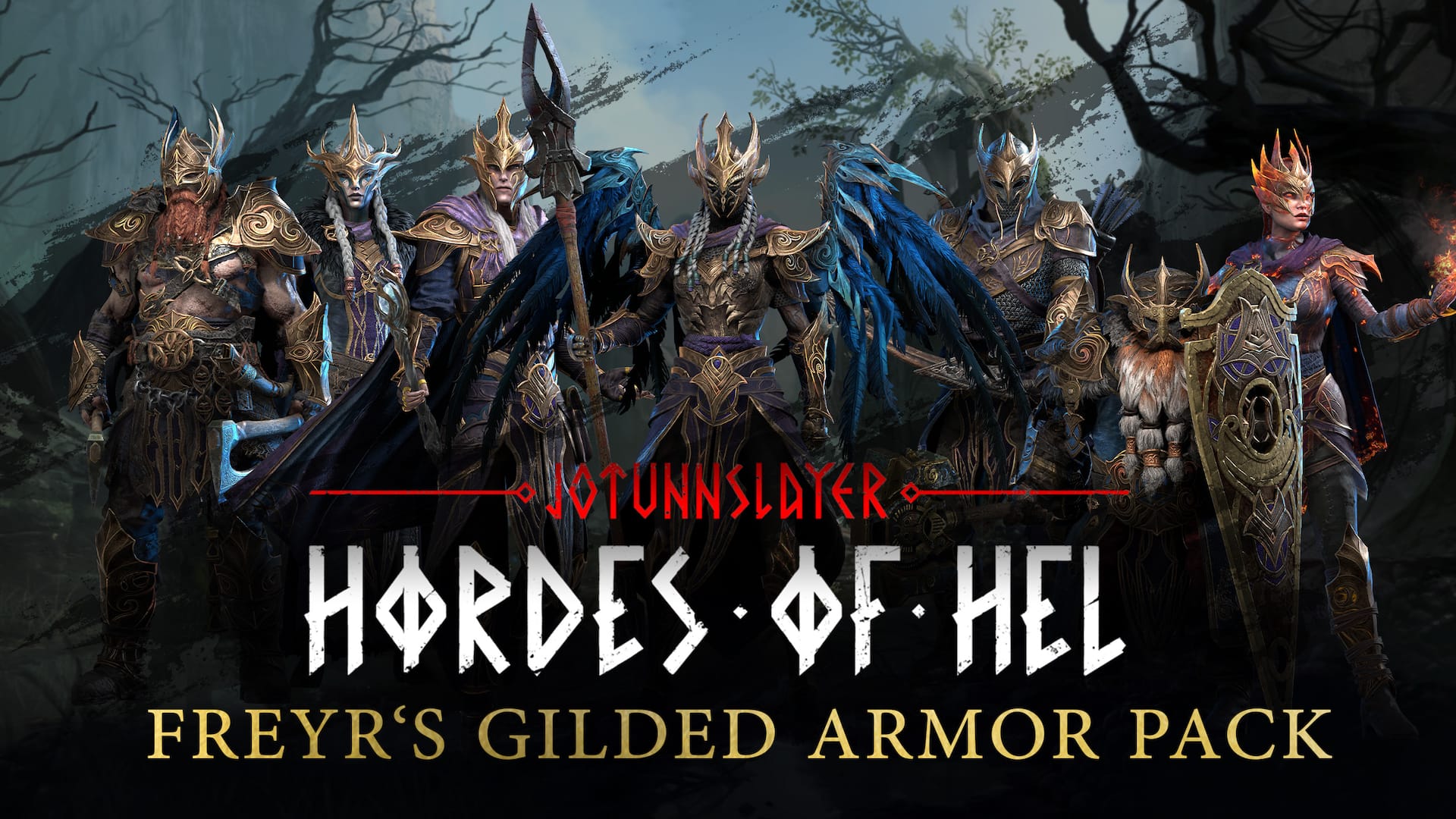 Jotunnslayer: Hordes of Hel - Freyr's Gilded Armor Pack