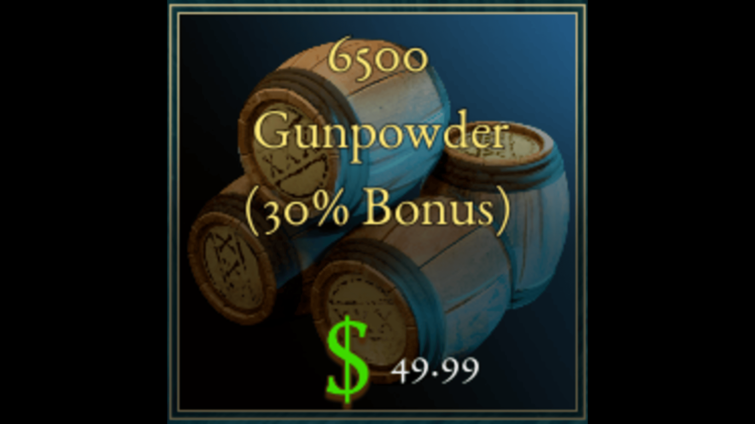 6500 Gunpowder (30% Bonus) - OfferImageWide
