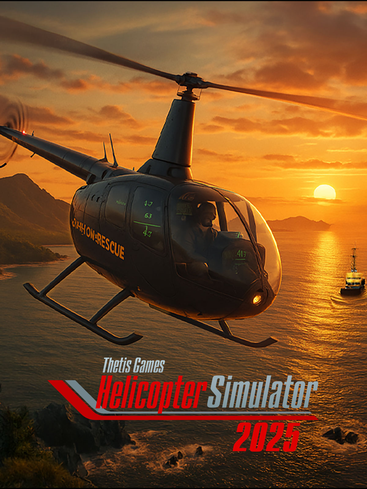 Helicopter Simulator 2025 - Real Flight PC/VR