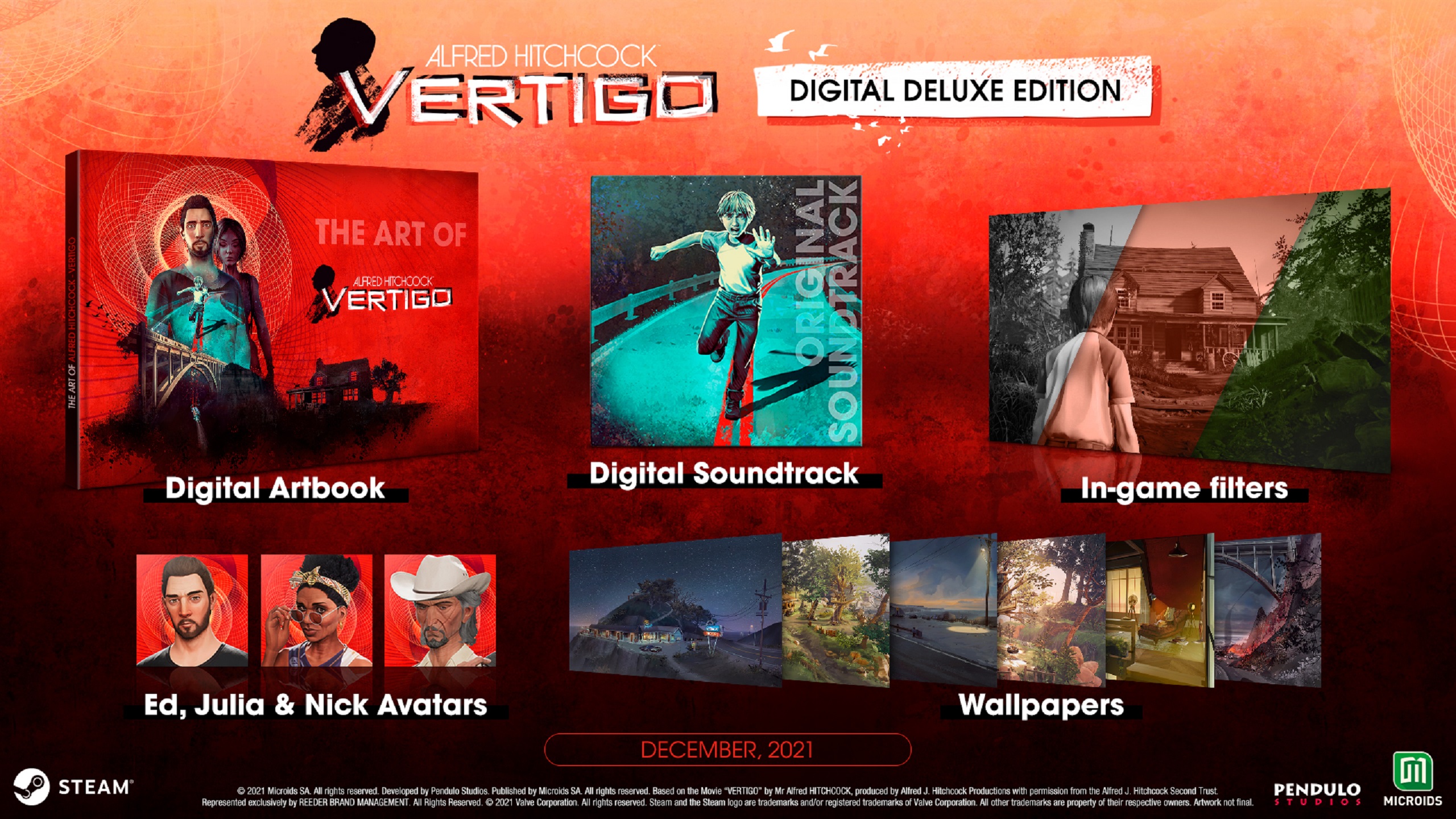 Alfred Hitchcock - Vertigo - Deluxe Bonuses - OfferImageWide