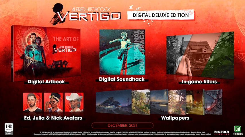 Alfred Hitchcock - Vertigo - DELUXE EDITION PC game deal