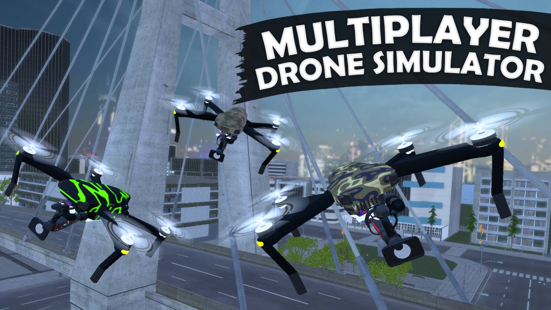 Multiplayer Drone Simulator