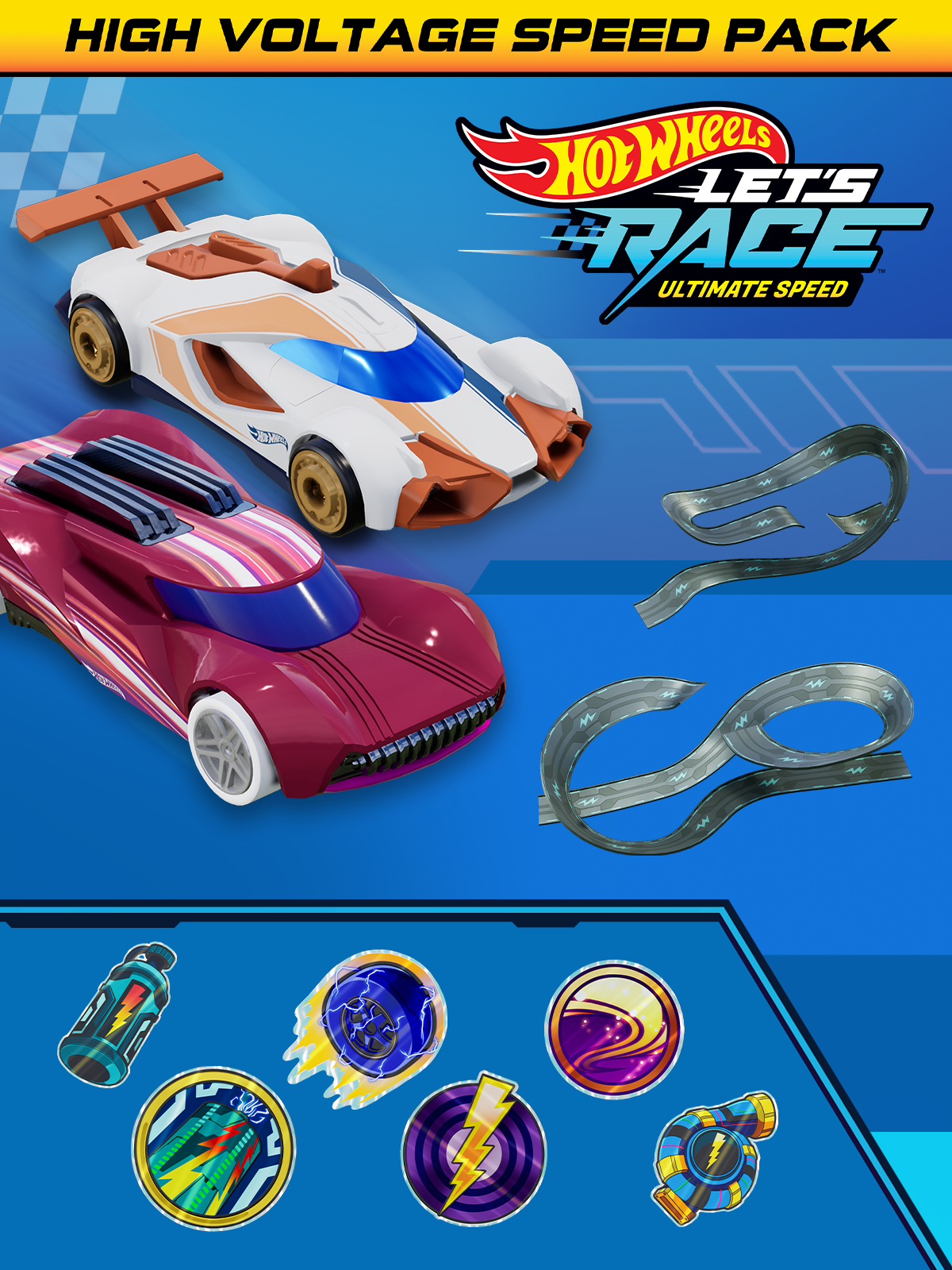 Hot Wheels Let's Race™: Ultimate Speed - High Voltage Speed Pack