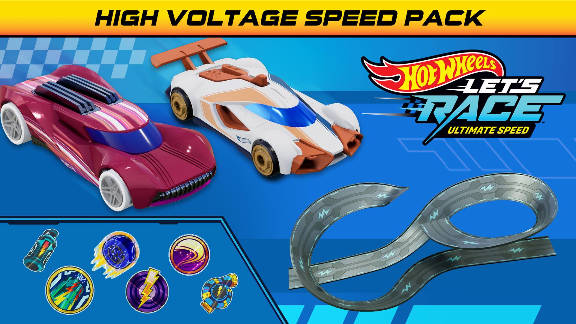 Hot Wheels Let's Race™: Ultimate Speed - High Voltage Speed Pack