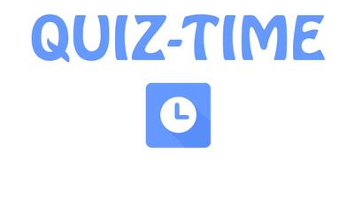 Quiz Time