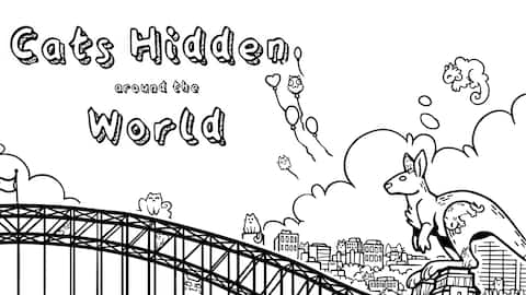 Cats Hidden Around the World