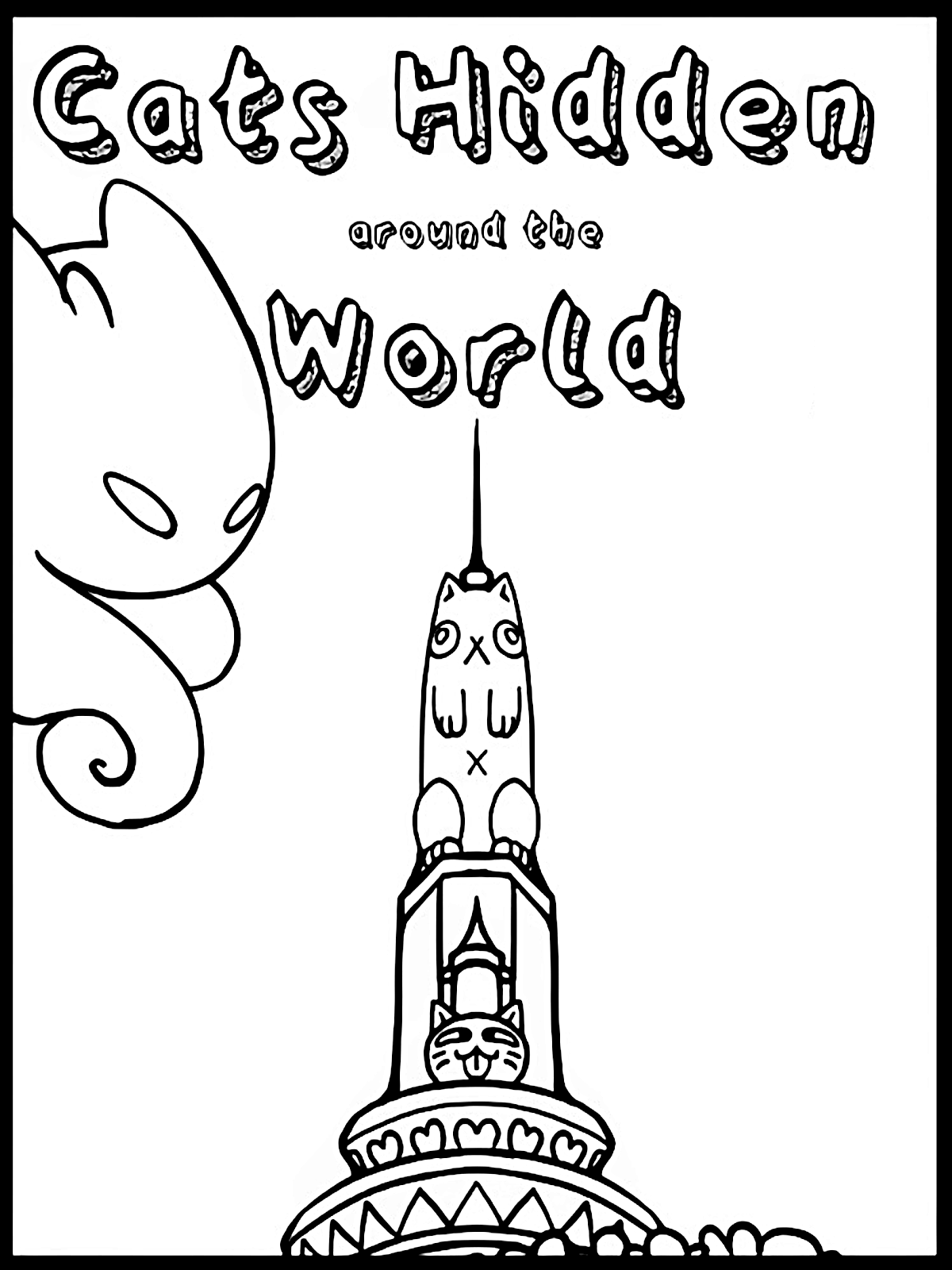 Cats Hidden Around the World