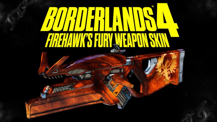Borderlands®4: Firehawk's Fury Weapon Skin