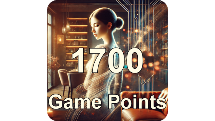 1700 Game Points