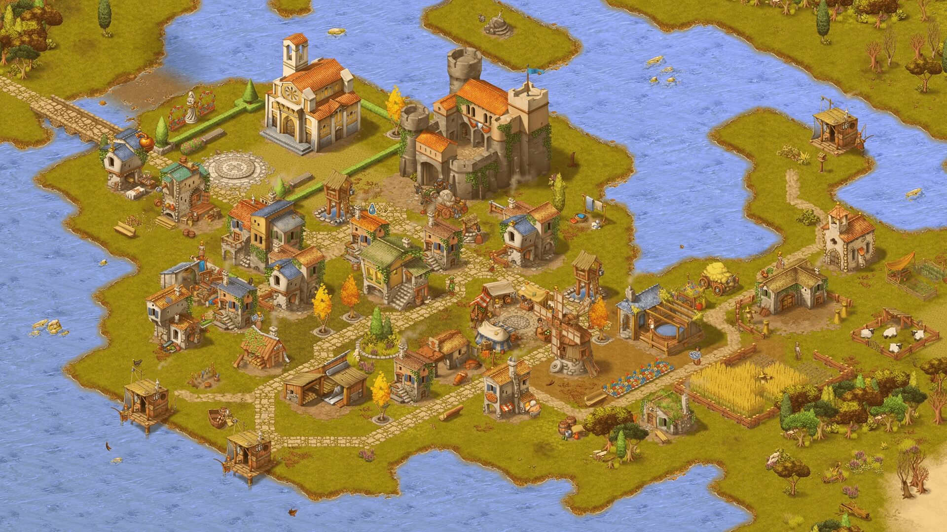Townsmen - A Kingdom Rebuilt Endless Maps - featuredMedia