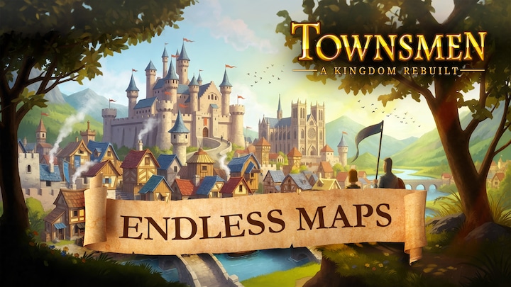 Townsmen - A Kingdom Rebuilt Endless Maps