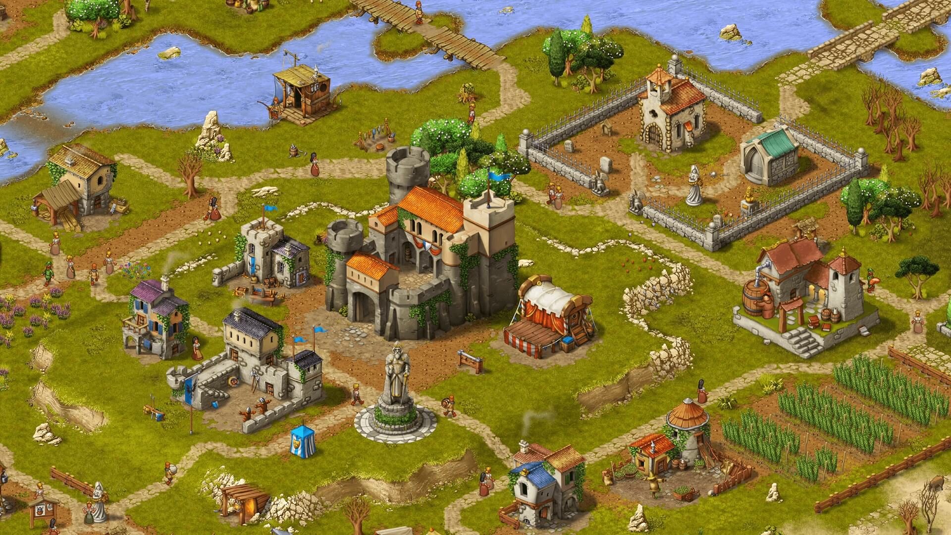 Townsmen - A Kingdom Rebuilt Endless Maps - featuredMedia