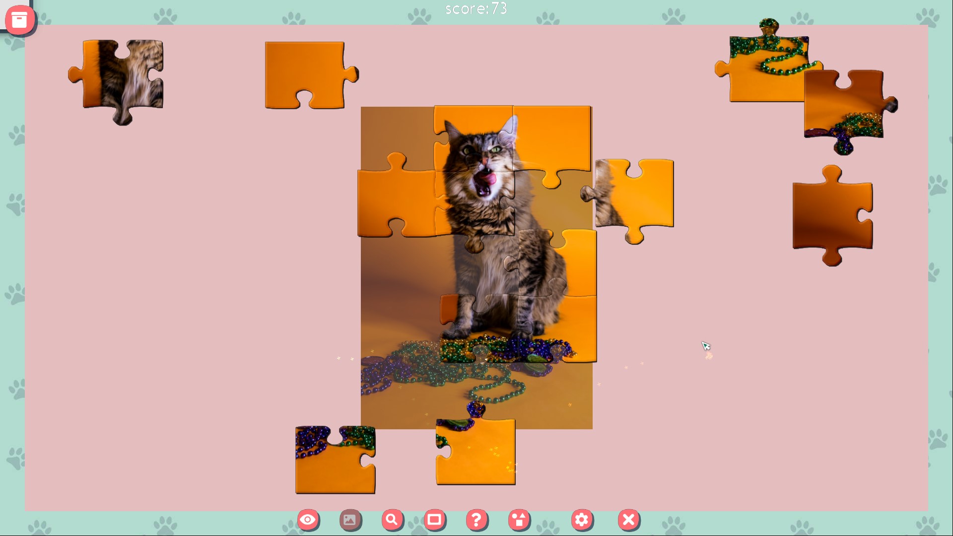 1001 Jigsaw. Cute Cats 2-180jk