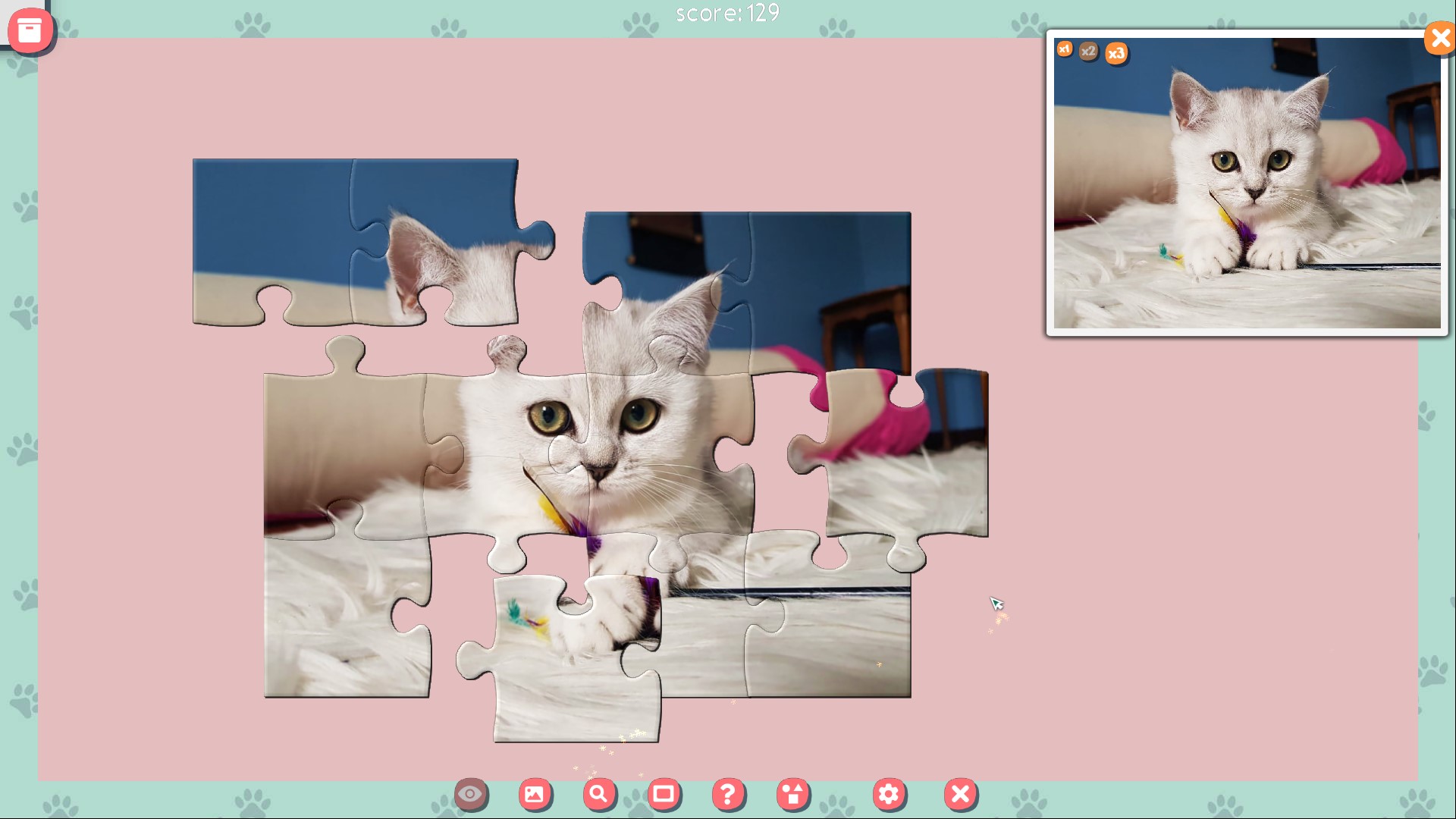 1001 Jigsaw. Cute Cats 2-z3j0b