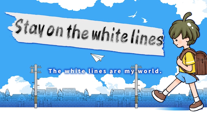 Stay on the white lines