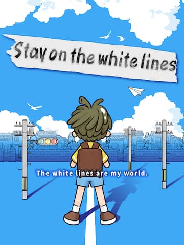 Stay on the white lines