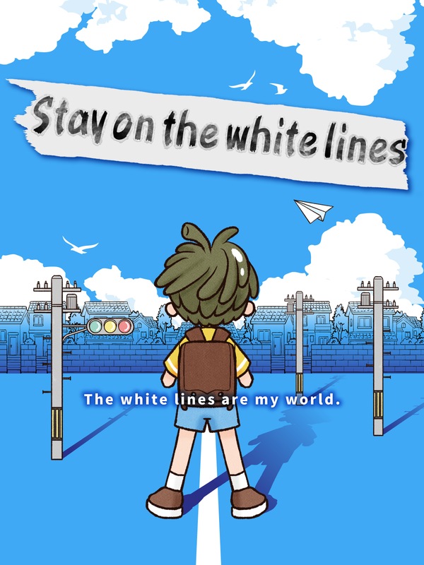 Stay on the white lines